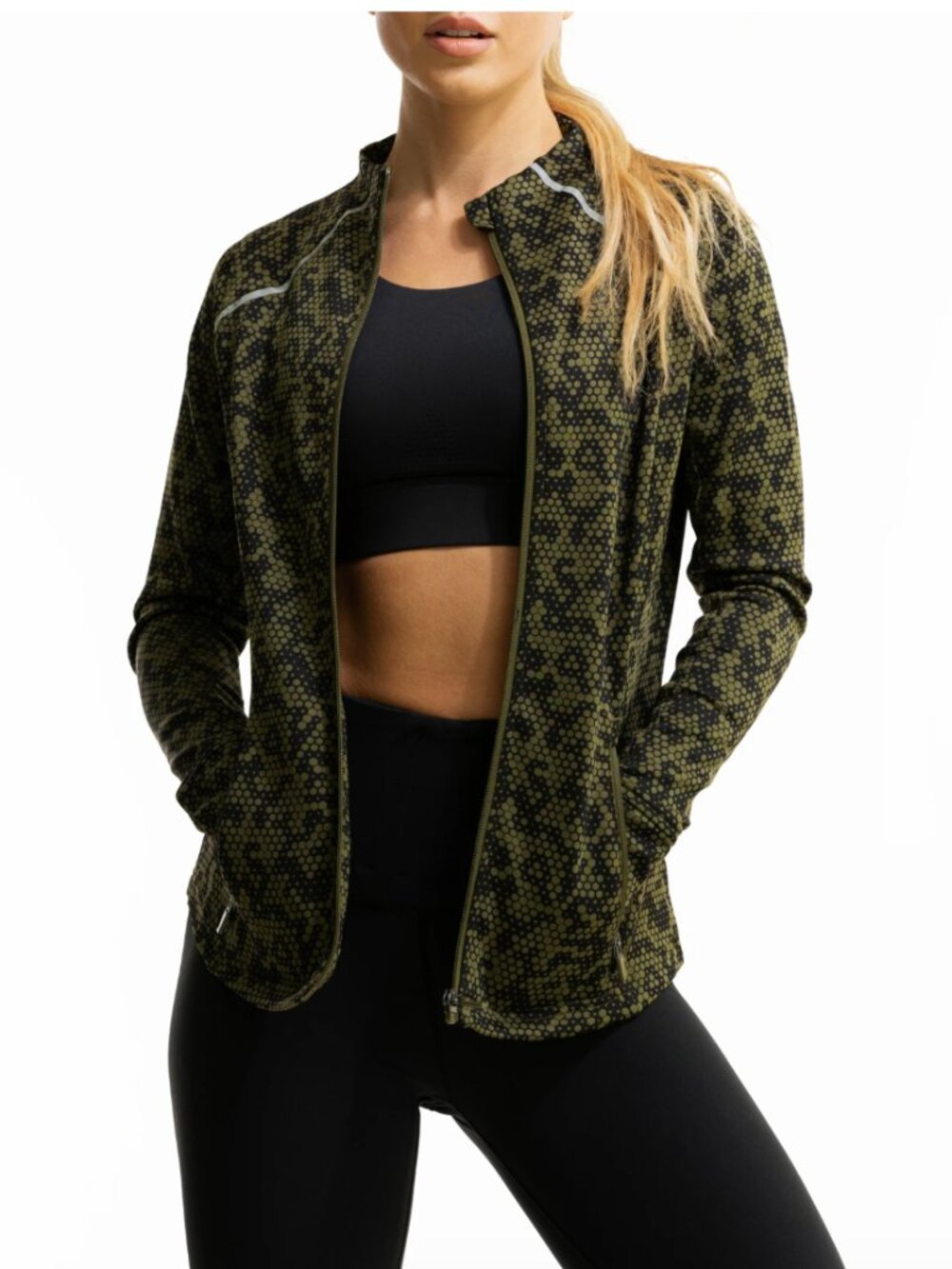 Springfield Ladies Performance Jacket- Hex Camo- Size Medium- NWT